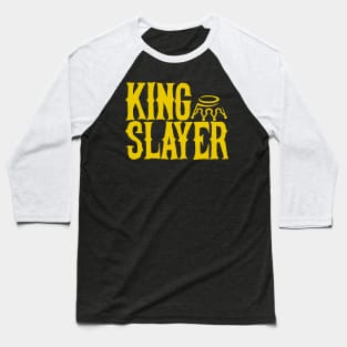 Gold King Crown Slayer Baseball T-Shirt